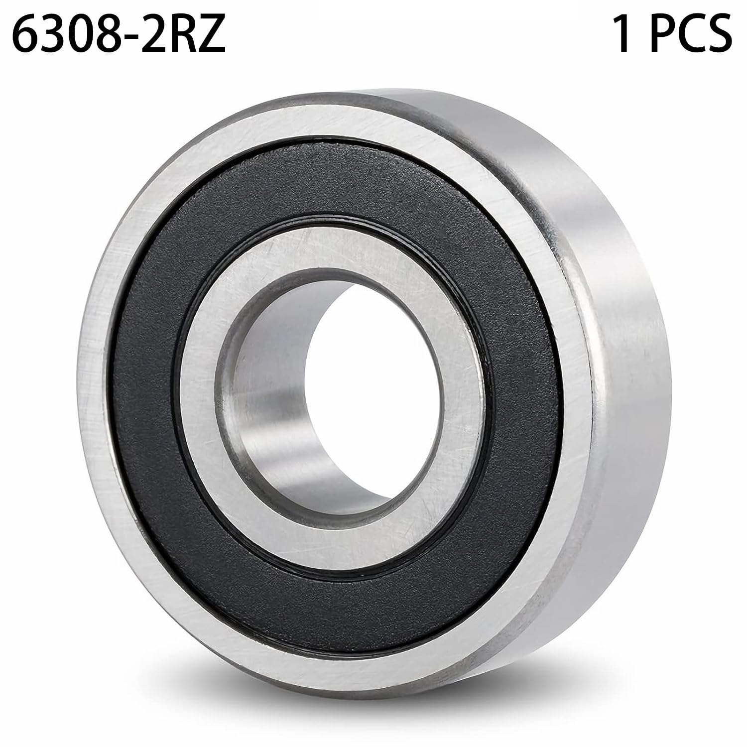 6308-2RZ Bearings, 40x90x23mm Ball Bearing 6308RZ Double Rubber